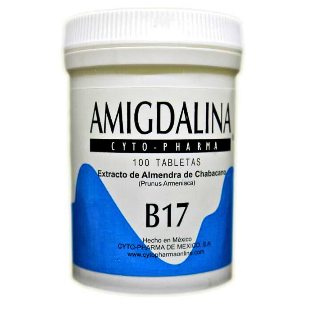 AMIGDALINA  Vitamin B17 100 TABLETS - CYTOPHARMA