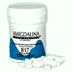 AMIGDALINA  Vitamin B17 100 TABLETS - CYTOPHARMA