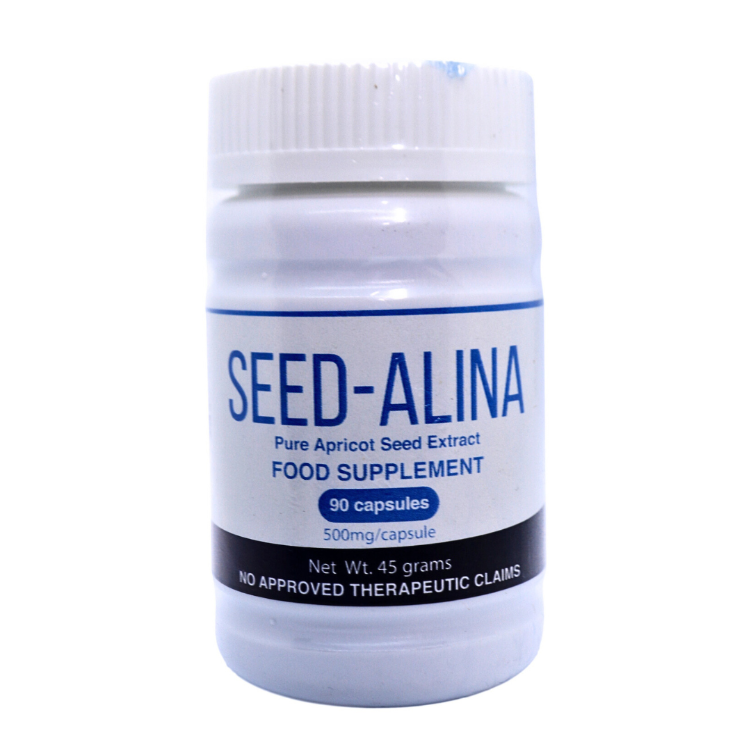 SEED-ALINA Pure Apricot Seed Extract 500mg / 90 capsules