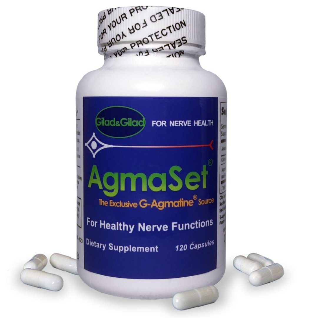 AGMASET (40 CAPS) Gilad&Gilad for Nerve Health