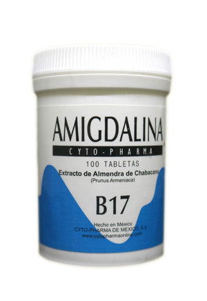 AMIGDALINA  Vitamin B17 100 TABLETS - CYTOPHARMA
