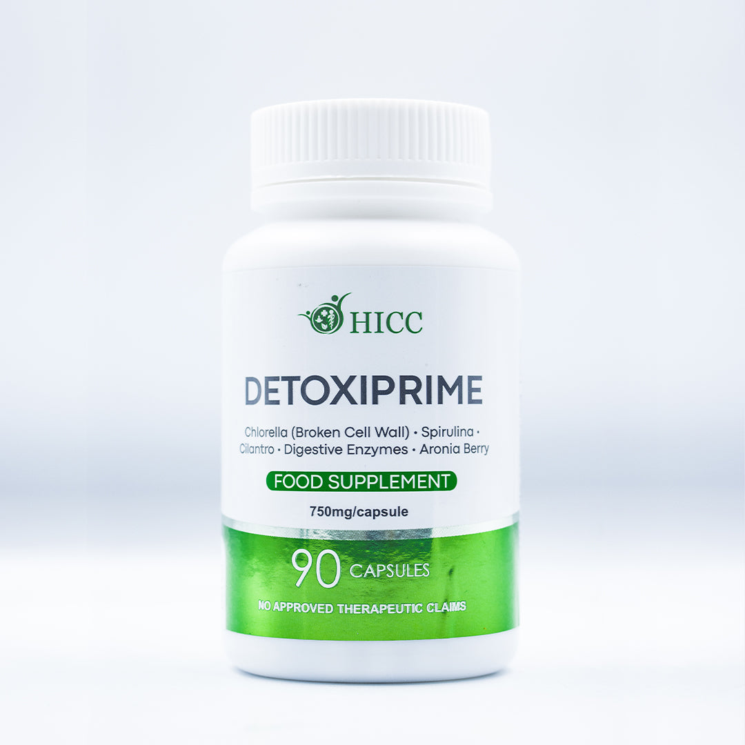 DETOXIPRIME Food Supplement 500mg 90 Capsules